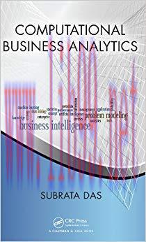 (PDF)Computational Business Analytics (Chapman & Hall/CRC Data Mining and Knowledge Discovery S...