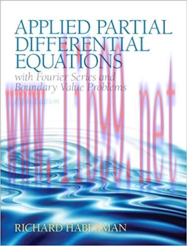 (PDF)Applied Partial Differential Equations with Fourier Series and Boundary Value Problems 5th...