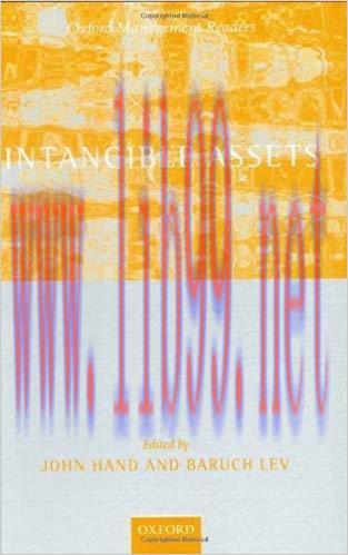 (PDF)Intangible Assets: Values, Measures and Risks (Oxford Management Readers) 1st Edition