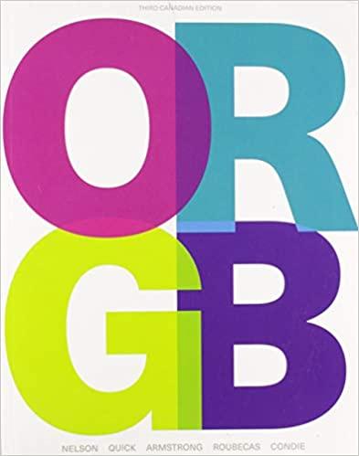 ORGB 3rd Canadian Edition [Debra Nelson]