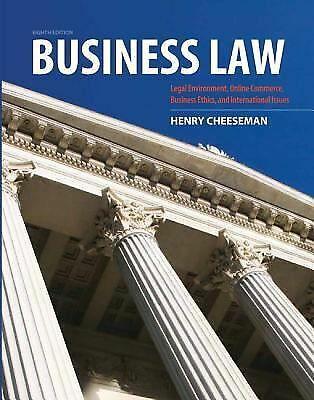 (PDF)Business Law 8th Edition by Henry R. Cheeseman