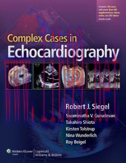 [AME]Complex Cases in Echocardiography (ORIGINAL PDF from_ Publisher)