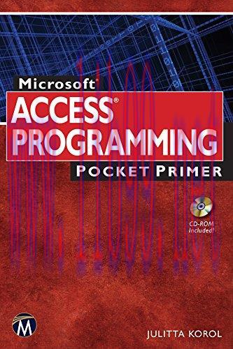 [FOX-Ebook]Microsoft Access Programming Pocket Primer