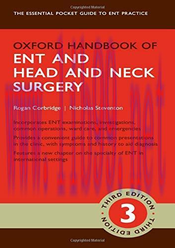 [AME]Oxford Handbook of ENT and Head and Neck Surgery, 3ed (Original PDF)