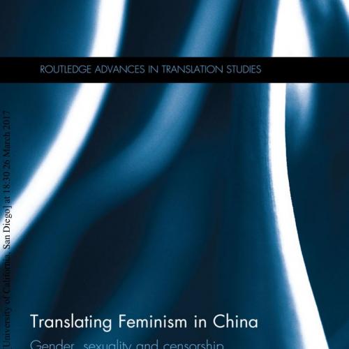 Translating Feminism in China Gender, Sexuality and Censorship - Wei Zhi