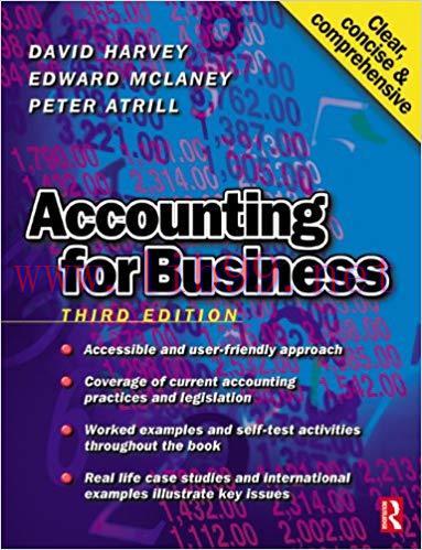 (PDF)Accounting for Business (Contemporary Business) 3rd Edition
