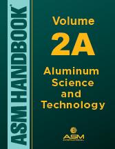 ASM Handbook, Volume 2A: Aluminum Science and Technology