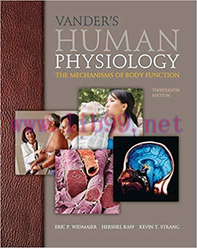 (PDF)Vander&rsquo;S Human Physiology, 13E, With Access Code For Connect Plus 13th Edition