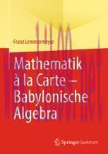 [PDF]Mathematik &agrave; la Carte &ndash; Babylonische Algebra