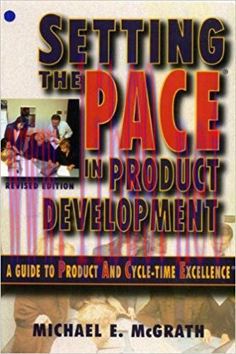 Setting the PACE in Product Development 1st Edition,