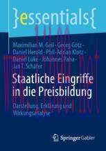 [PDF]Staatliche Eingriffe in die Preisbildung: Darstellung, Erkl&auml;rung und Wirkungsanalyse