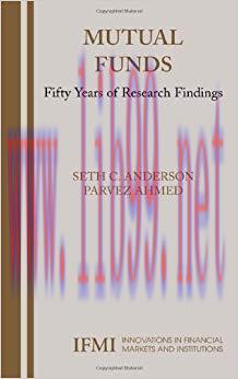 (PDF)Mutual Funds: Fifty Years of Research Findings (Innovations in Financial Markets and Insti...