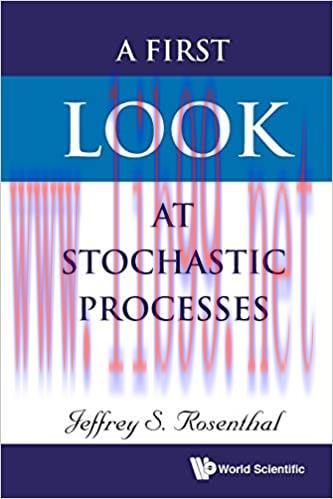 (PDF)First Look At Stochastic Processes, A