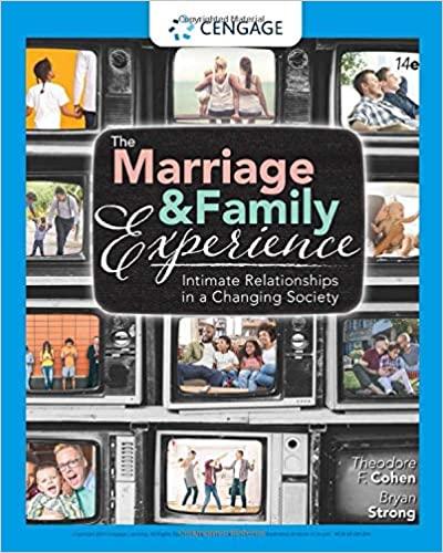 The Marriage and Family Experience 14E