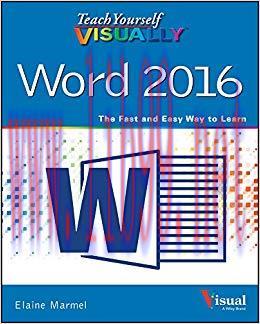 Teach Yourself VISUALLY Word 2016 (Teach Yourself VISUALLY (Tech)) 1st Edition,