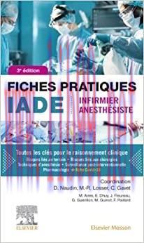 [AME]Fiches pratiques IADE: Infirmier anesth&eacute;siste, 3e &eacute;dition (Original PDF)
