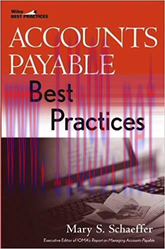 (PDF)Accounts Payable Best Practices 1st Edition