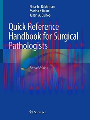 [AME]Quick Reference Handbook for Surgical Pathologists, 2nd Edition (Original PDF)