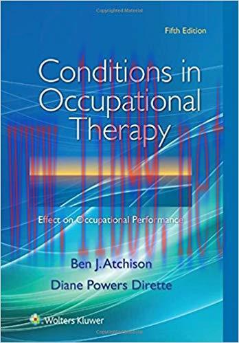 [PDF]Conditions in Occupational Therapy Effect on Occupational Performance, Fifth Edition