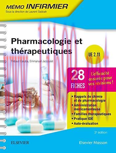 [AME]Pharmacologie et thérapeutiques: Unité d'enseignement 2.11, 3e (Original PDF)