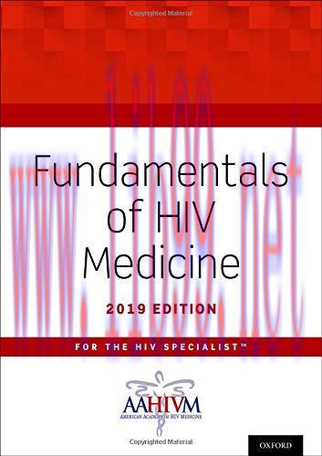 [AME]Fundamentals of HIV Medicine 2019 (PDF)
