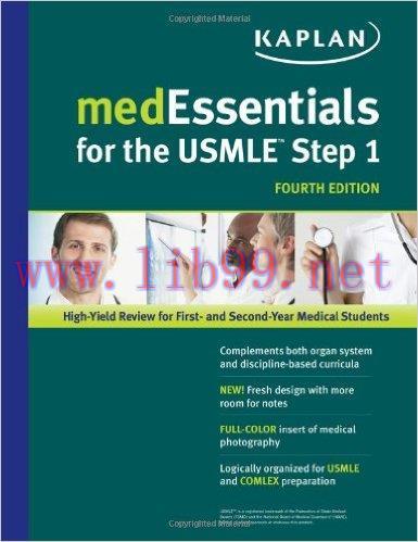 [AME]Kaplan medEssentials for the USMLE Step 1, 4th Edition (Original PDF)