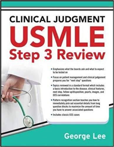 Clinical Judgment USMLE Step 3 Review