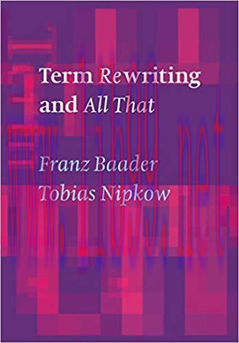 Term Rewriting and All That