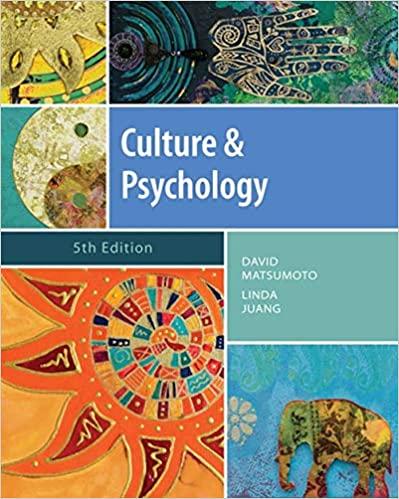 (PDF)Culture and Psychology, 5th Edition