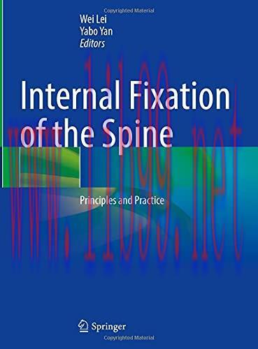 [AME]Internal Fixation of the Spine: Principles and Practice (Original PDF)