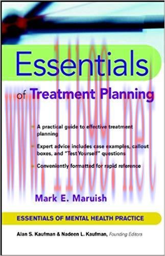 (PDF)Essentials of Treatment Planning (Essentials of Mental Health Practice Book 27) 1st Editio...