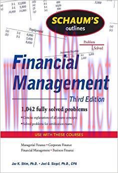 (PDF)Schaum&rsquo;s Outline of Financial Management, Third Edition (Schaum&rsquo;s Outlines) 3rd Edition
