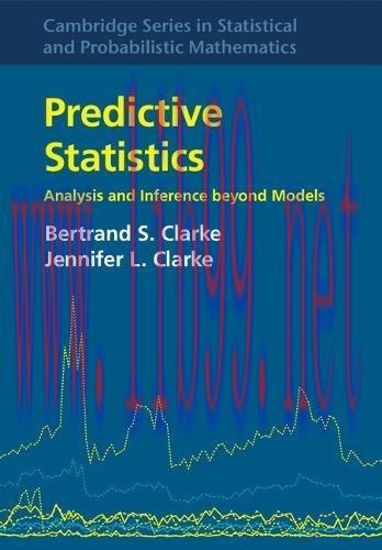 [FOX-Ebook]Predictive Statistics: Analysis and Inference beyond Models