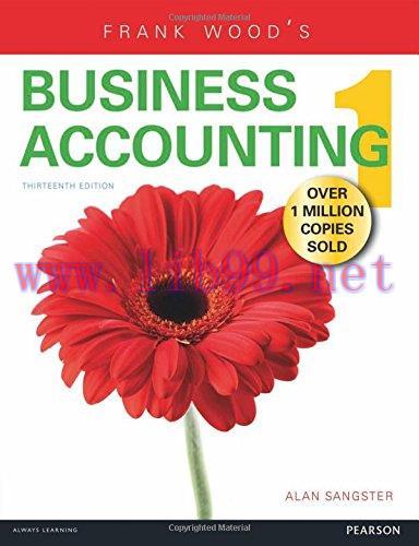 [FOX-Ebook]Frank Wood's Business Accounting 1, 13th Edition