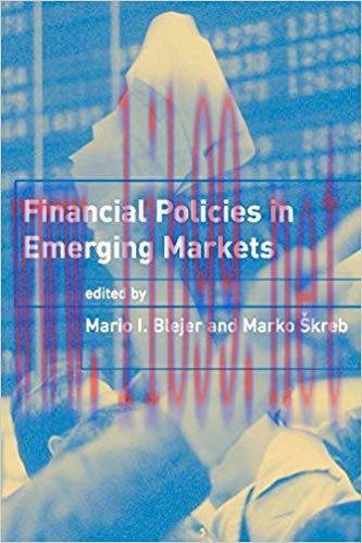 (PDF)Financial Policies in Emerging Markets (The MIT Press)