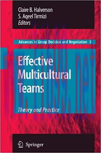 (PDF)Effective Multicultural Teams: Theory and Practice (Advances in Group Decision and Negotia...