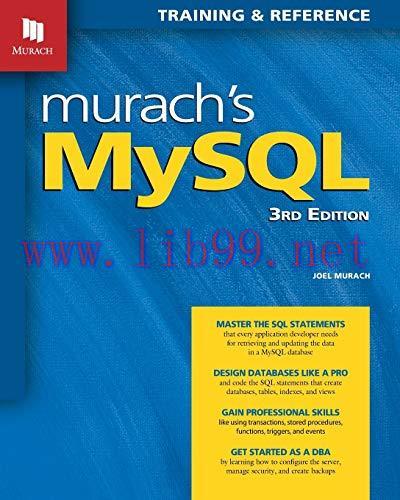 [FOX-Ebook]Murach's MySQL, 3rd Edition