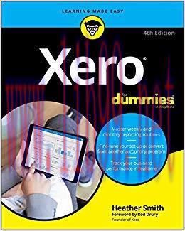 Xero For Dummies (For Dummies (Business & Personal Finance)) 4th Edition,