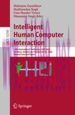 [PDF]Intelligent Human Computer Interaction: 14th International Conference, IHCI 2022, Tashkent...