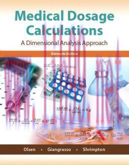 [AME]Medical Dosage Calculations, 11th Edition