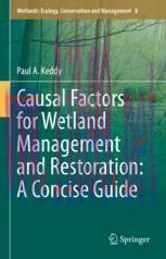 [PDF]Causal Factors for Wetland Management and Restoration: A Concise Guide