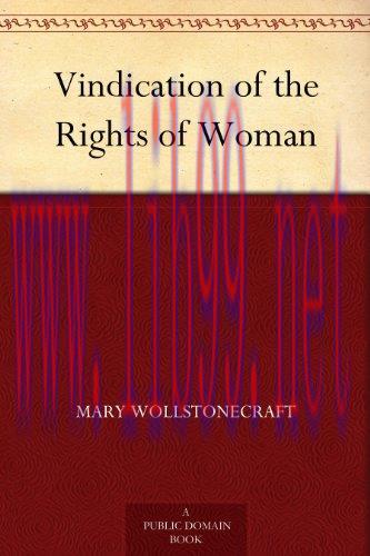 (PDF)Vindication of the Rights of Woman