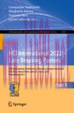 [PDF]HCI International 2022 &ndash; Late Breaking Posters: 24th International Conference on Human-Com...