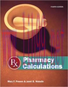 [AME]Pharmacy Calculations, 4th Edition (Original PDF)
