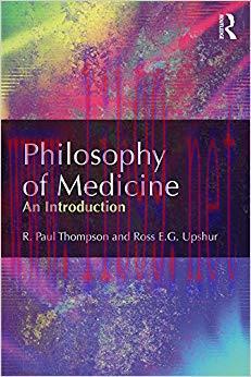 (PDF)Philosophy of Medicine: An Introduction 1st Edition
