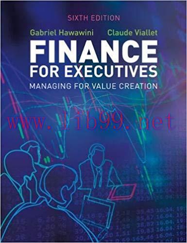 [PDF]Finance for Executives Managing for Value Creation 6th Edition