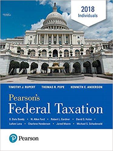 (SM)Pearson's Federal Taxation 2018 Individuals, 31st Edition.zip