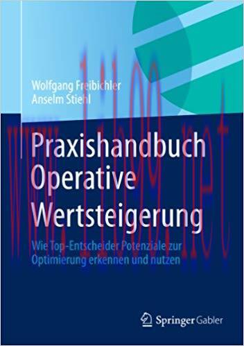 (PDF)Praxishandbuch Operative Wertsteigerung: Wie Top-Entscheider Potenziale zur Optimierung er...