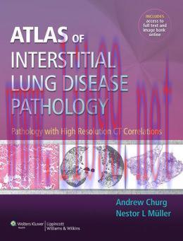 [AME]Atlas of Interstitial Lung Disease Pathology: Pathology with High Resolution CT Correlatio...