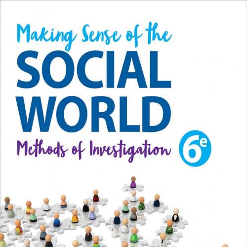Making Sense of the Social World - Chambliss Daniel F. & Schutt Russell K_